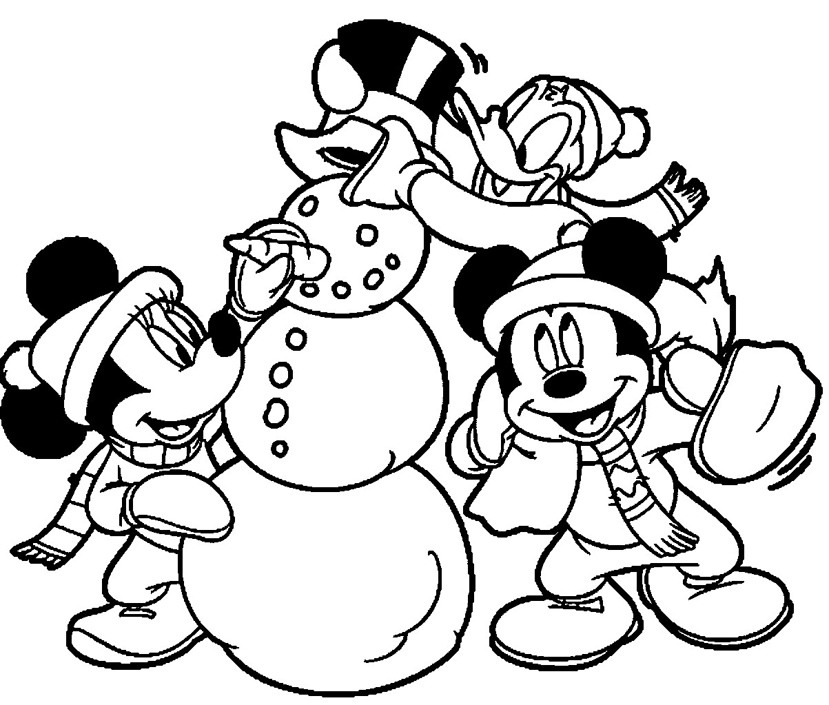 Winter Coloring Pages For Kids
 Winter Coloring Pages