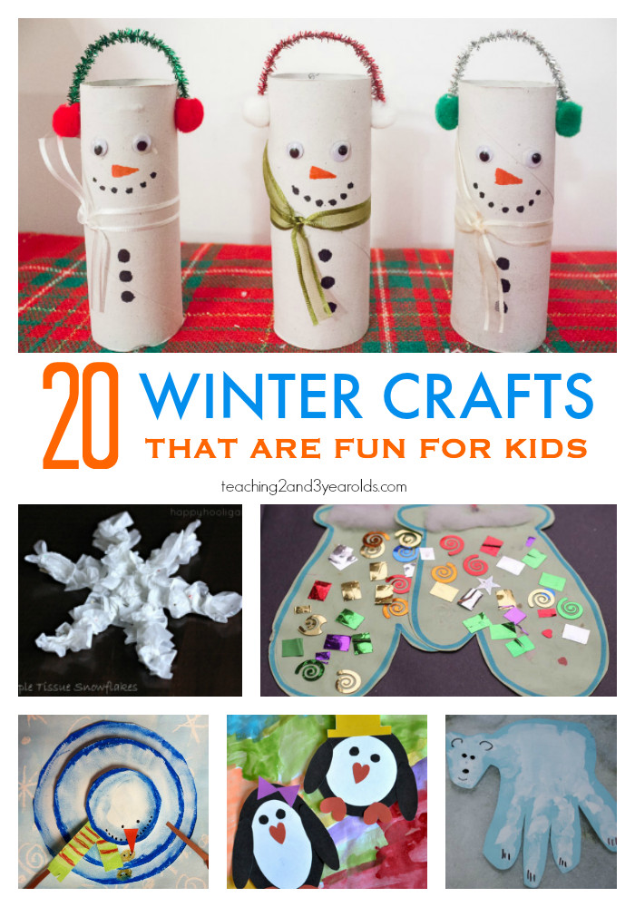 Winter Crafts Toddlers
 20 Fun Preschool Winter Crafts