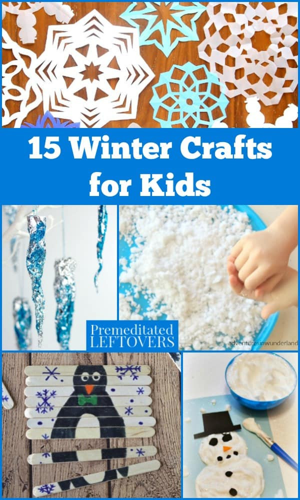 Winter Crafts Toddlers
 15 Winter Crafts for Kids Fun and Easy Winter Themed