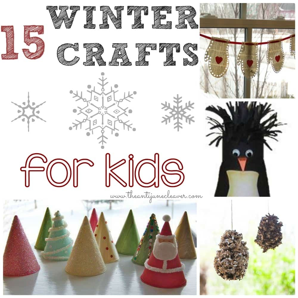 Winter Crafts Toddlers
 15 Winter Crafts for Kids