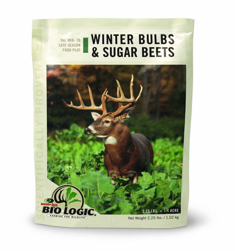 Winter Food Plot For Deer
 BioLogic Winter Bulbs Sugar Beet Food Plot Deer Feed Seed