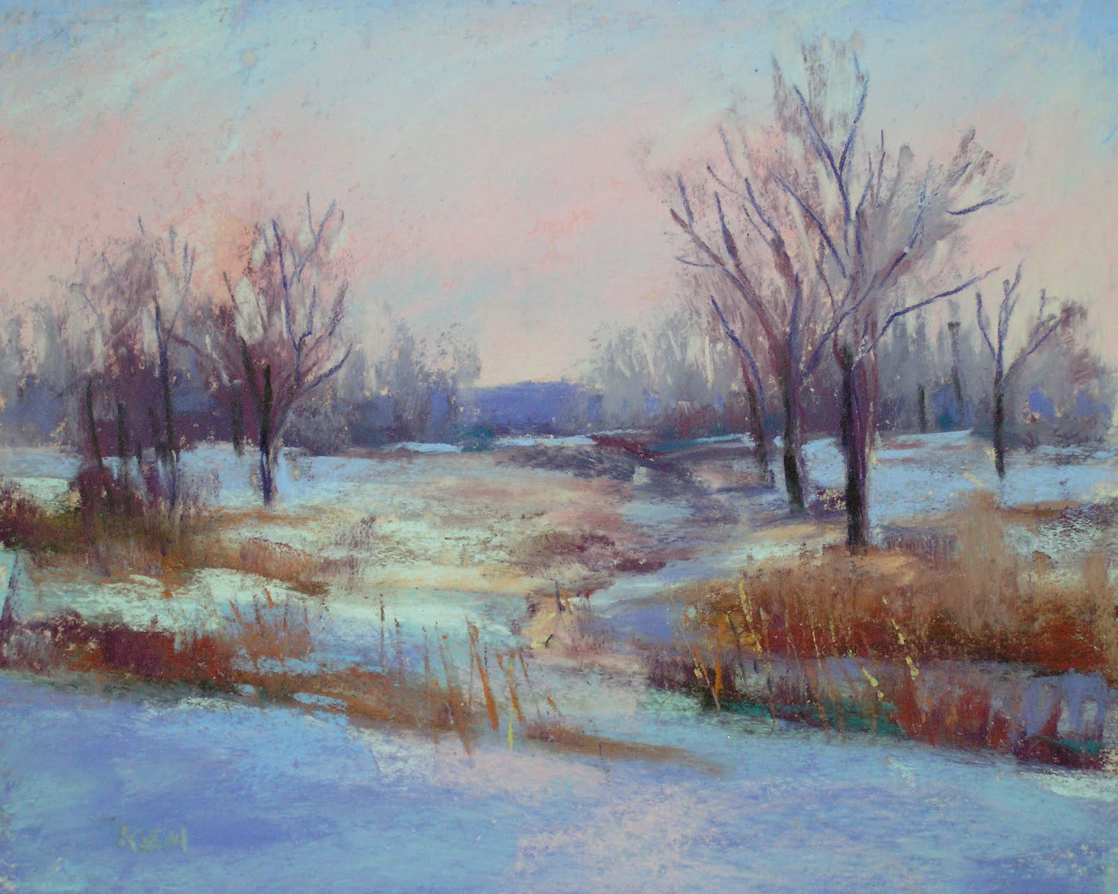 Winter Landscape Painting
 Painting My World Painting Winter Landscapes I need