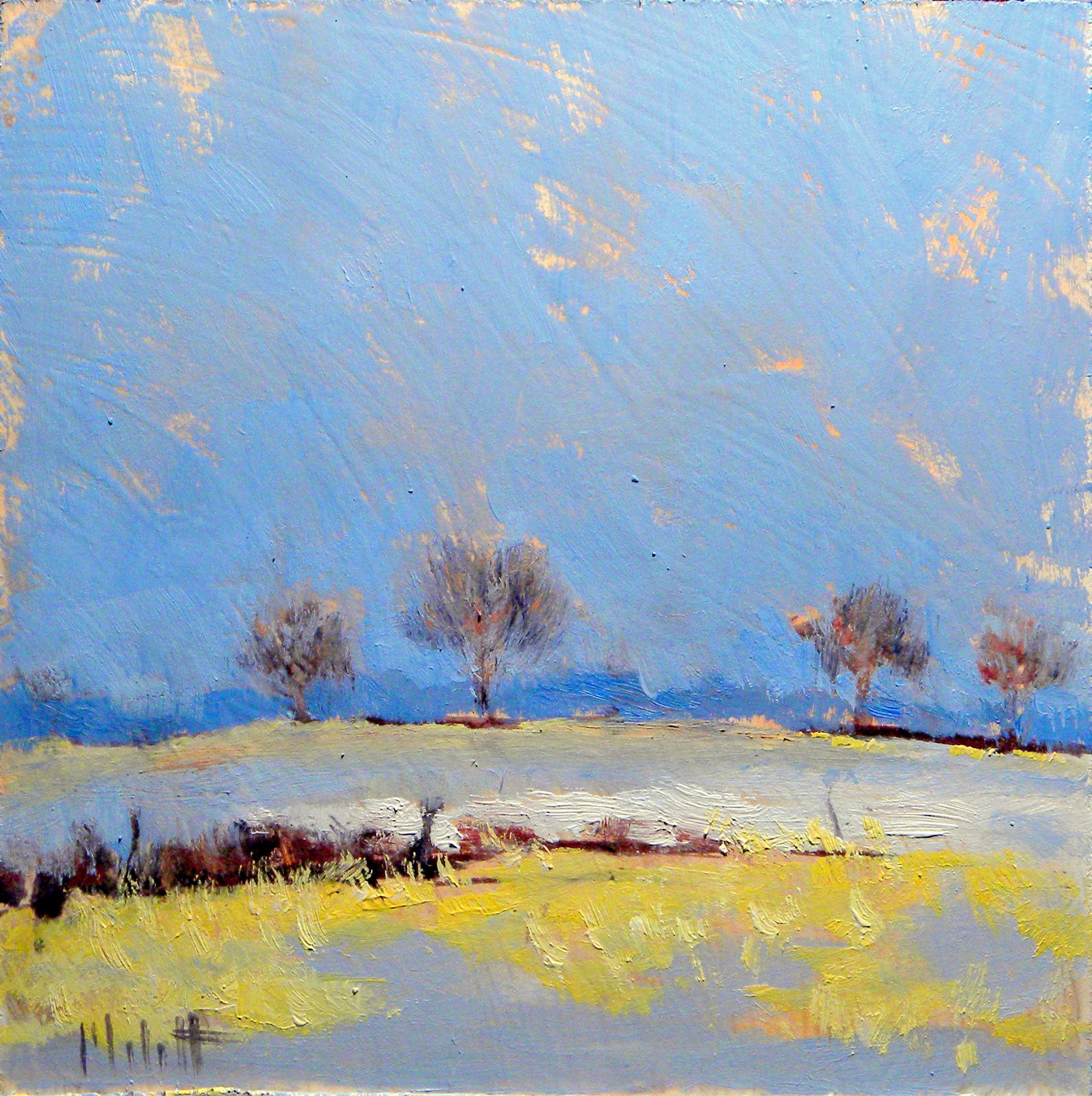 Winter Landscape Paintings
 Painting Daily Heidi Malott Original Art Rural Landscape