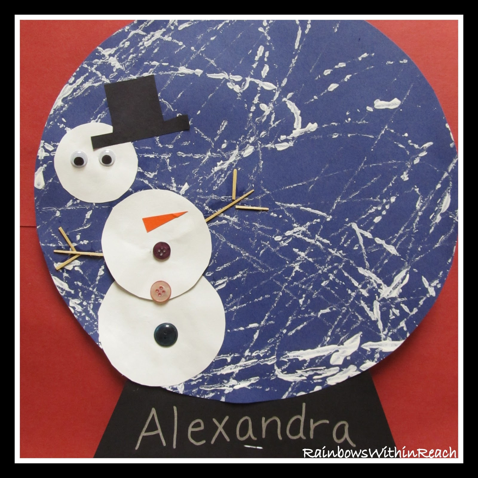 Winter Preschool Craft Ideas
 Snowman in a Snow Globe Winter Art Project DrSeussProjects