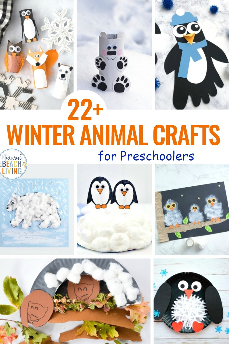 Winter Preschool Craft Ideas
 22 Winter Animal Crafts for Preschoolers Natural Beach