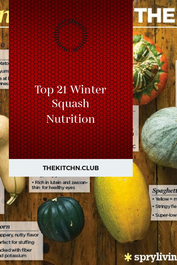 Winter Squash Nutrition
 Top 21 Winter Squash Nutrition Best Round Up Recipe