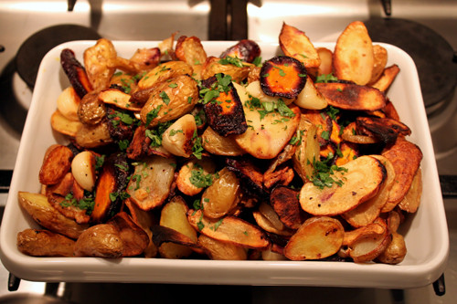 Winter Vegetable Side Dishes
 Roasted Winter Ve ables