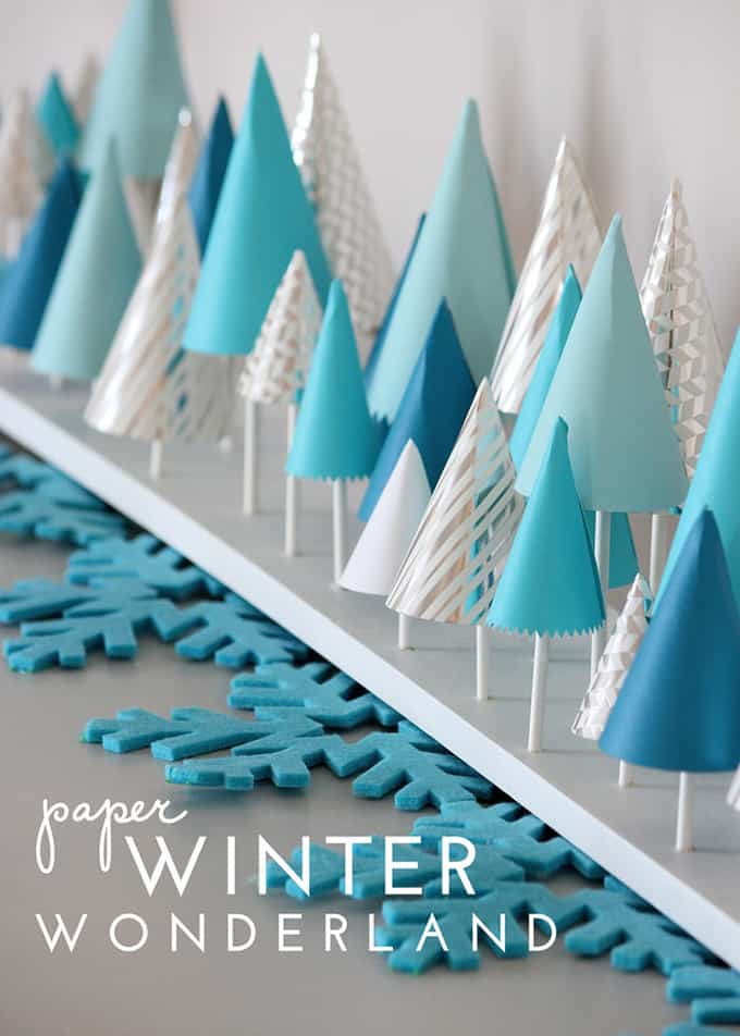 Winter Wonderland Decorations DIY
 Winter Decorations for After Christmas Create Craft Love
