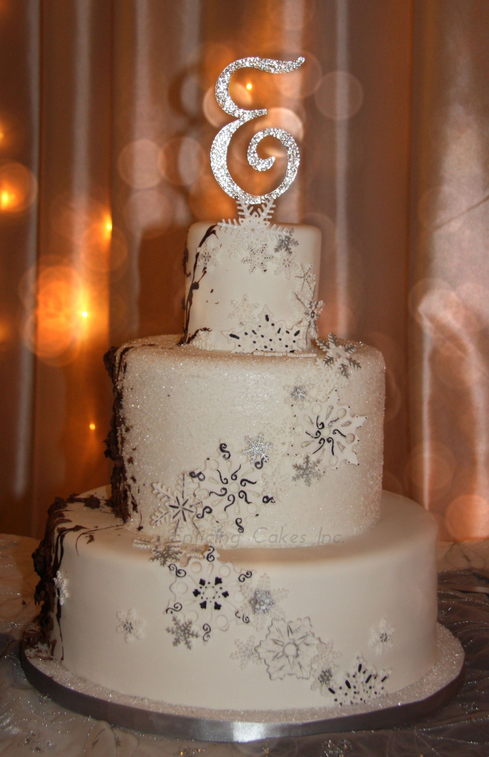 Winter Wonderland Wedding Cakes
 Winter Wonderland Wedding Cake Wedded Bliss