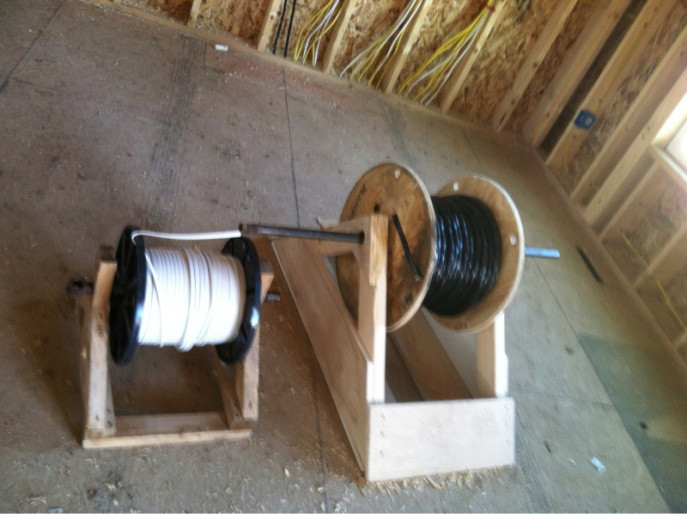 Wire Spool Rack DIY
 24 Ideas for Wire Spool Rack Diy Home Family Style and