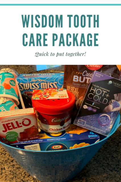 Wisdom Teeth Gift Basket Ideas
 Pin on Care Packages