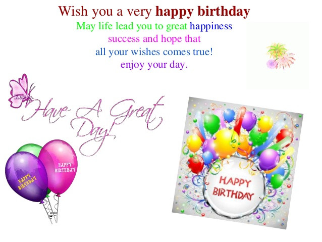 Wishing You A Happy Birthday Quotes
 Happy birthday quotes and Wishes