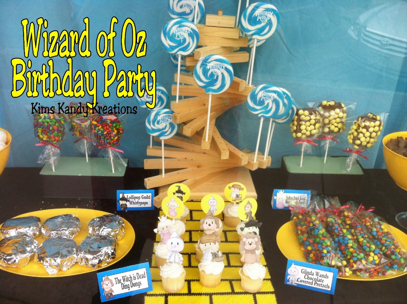 Wizard Of Oz Birthday Party
 Kisses Free Printable Wizard of Oz Birthday Party