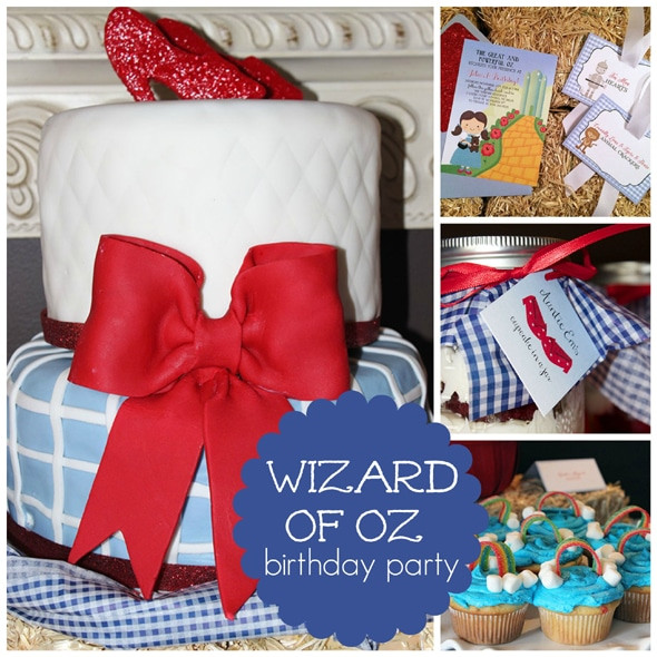 Wizard Of Oz Birthday Party
 Wizard of Oz Themed Birthday Party