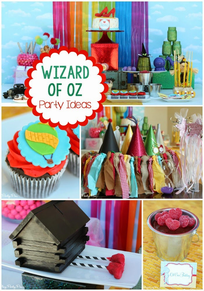 Wizard Of Oz Birthday Party
 Wizard of Oz Party Ideas