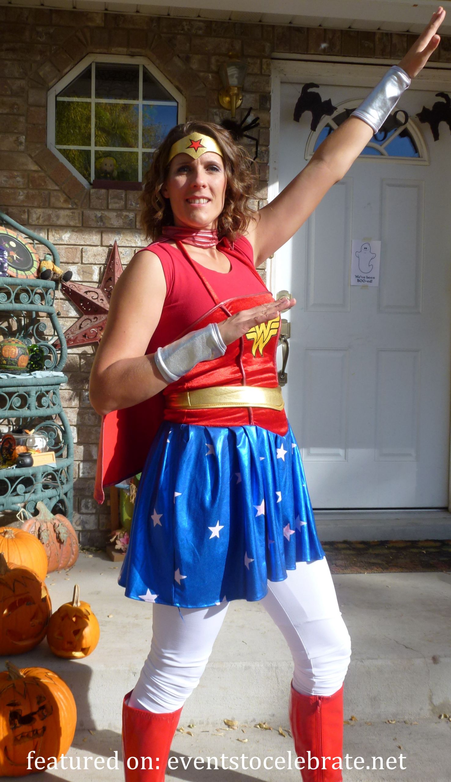 Wonder Woman Halloween Costume DIY
 DIY Halloween Costumes events to CELEBRATE