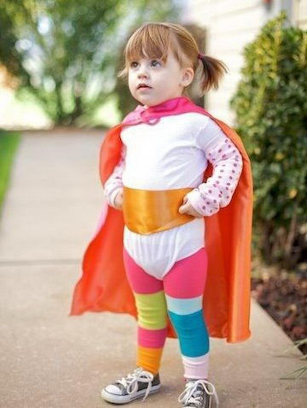 Wonder Woman Halloween Costume DIY
 50 Creative Homemade Halloween Costume Ideas for Kids