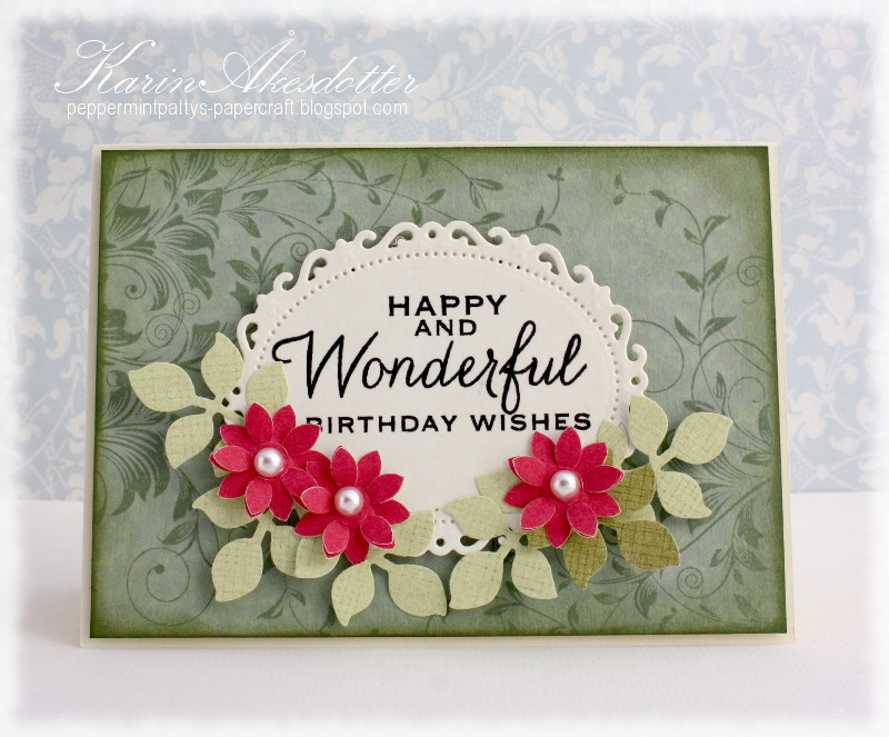 Wonderful Birthday Wishes
 Peppermint Patty s Papercraft Happy and wonderful