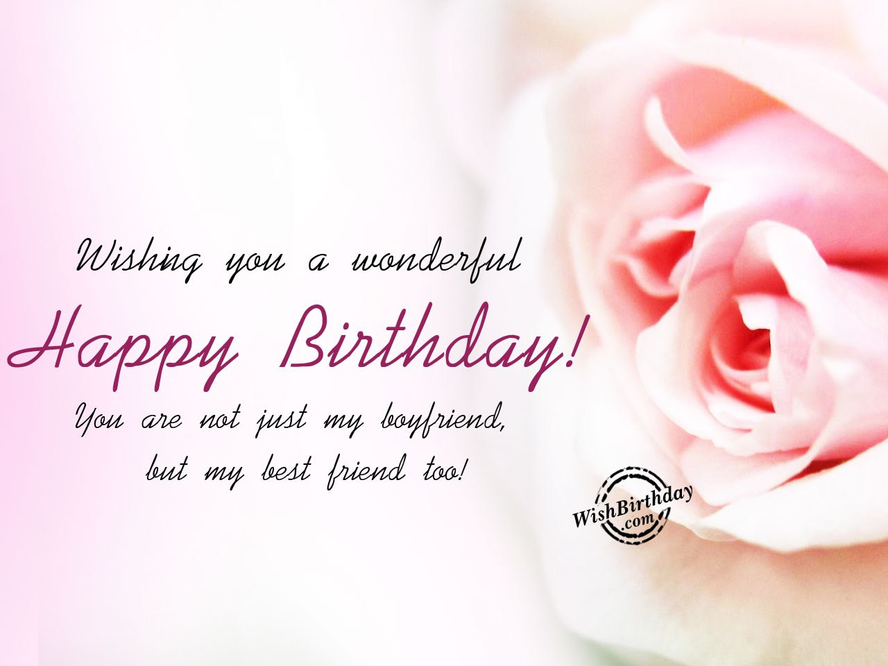 Wonderful Birthday Wishes
 Wishing you a wonderful birthday WishBirthday