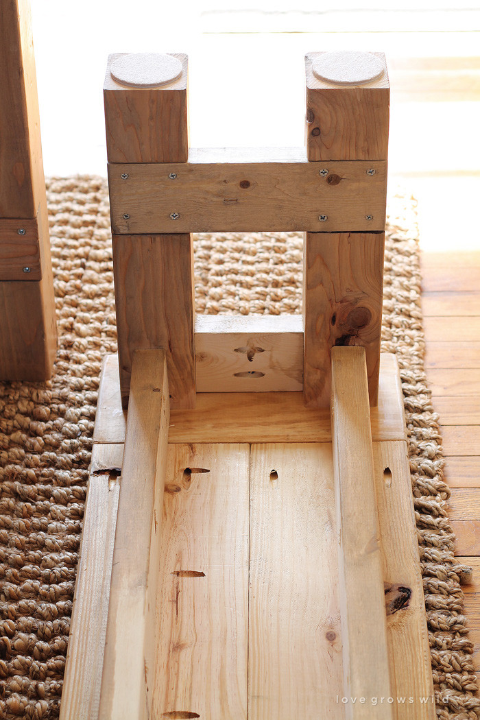 Wood Benches DIY
 DIY Farmhouse Bench Love Grows Wild