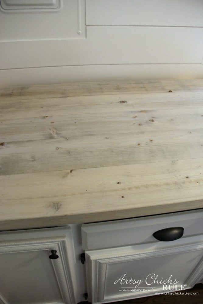 Wood Countertops DIY
 How To Make A DIY Wood Countertop easier than you thought