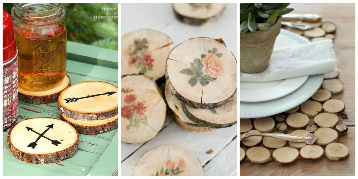 Wood Craft Gifts
 20 Easy Wood Slice Crafts DIY Wood Slice Project Ideas