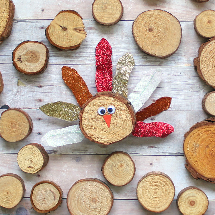 Wood Craft Projects For Kids
 Thanksgiving Kids Crafts The Crafting Chicks