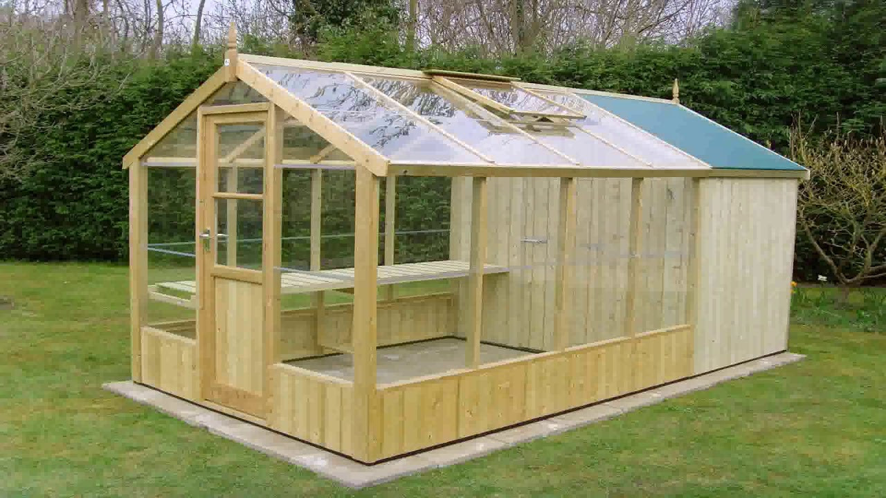 Wood Greenhouse Plans DIY
 Small Wood Frame Greenhouse Plans see description