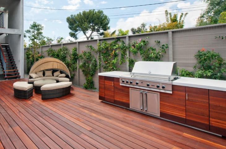 Wood Outdoor Kitchen
 30 Outdoor Kitchen Designs Ideas