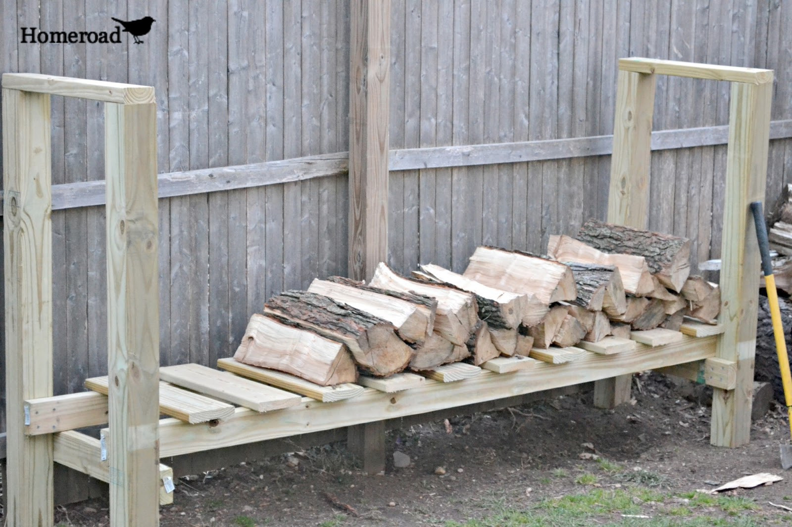 Wood Rack DIY
 DIY Log Holder