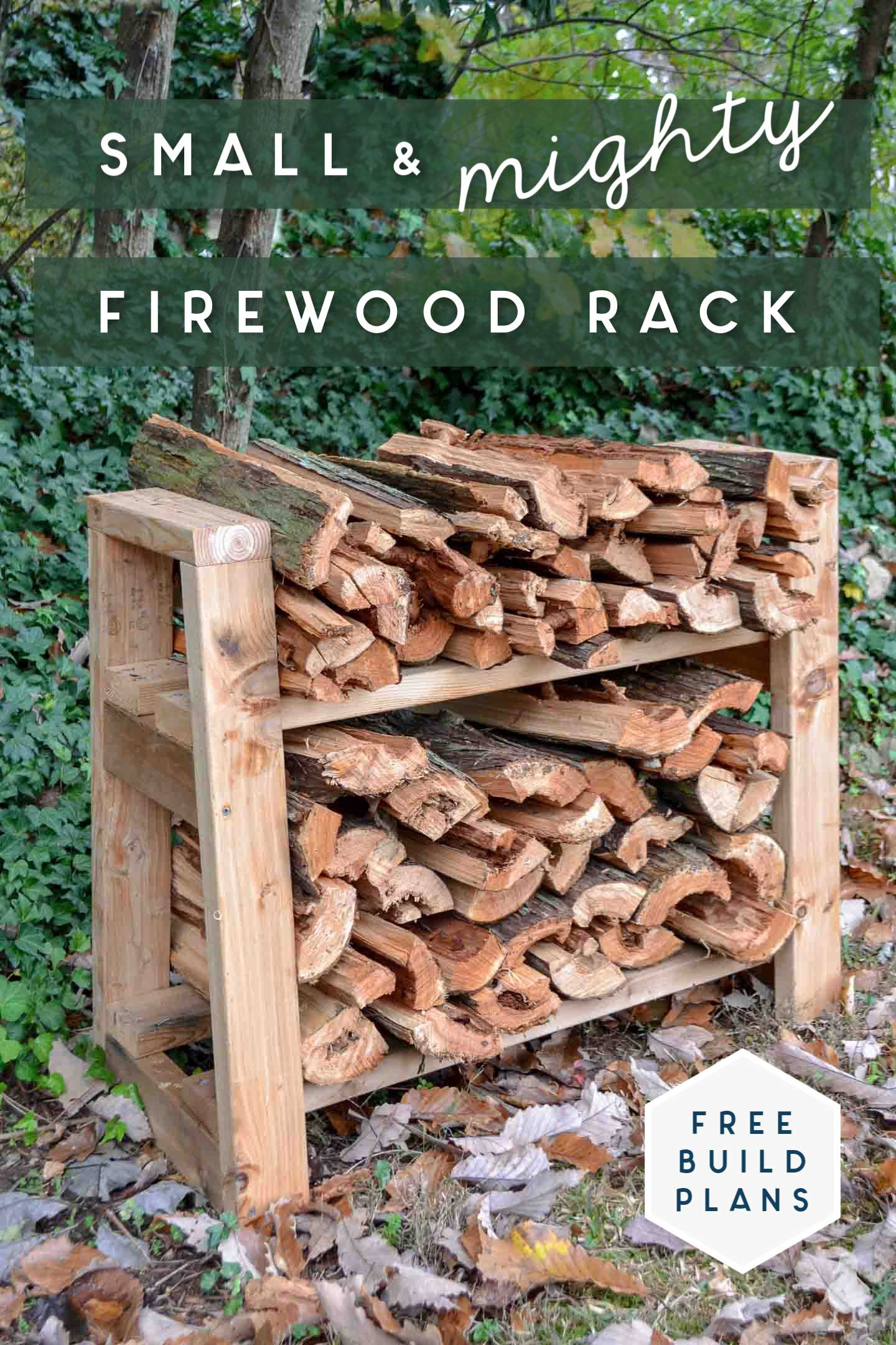 Wood Rack DIY
 DIY Small Firewood Rack