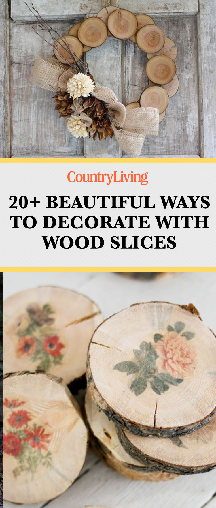 Wood Slice DIY
 20 Easy Wood Slice Crafts DIY Wood Slice Project Ideas