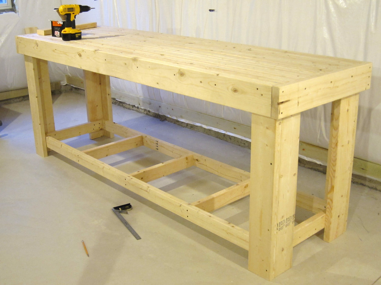 Wood Work Bench DIY
 2x4 Woodworking Bench Easy DIY Woodworking Projects Step