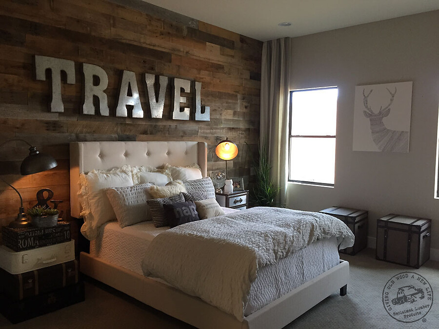 Wooden Wall Panels For Bedroom
 Accent Wall Paneling Oak Blend