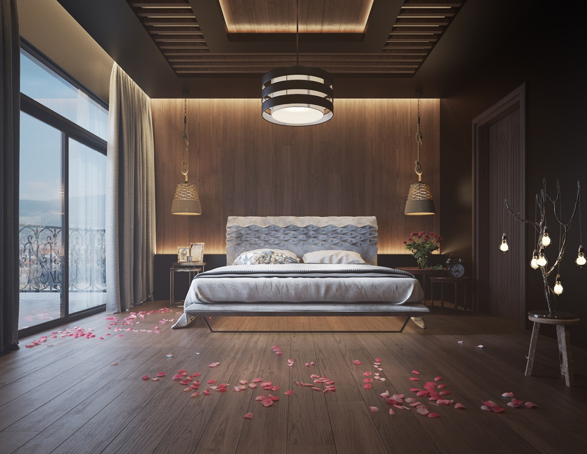 Wooden Wall Panels For Bedroom
 11 Ways To Make A Statement With Wood Walls In The Bedroom