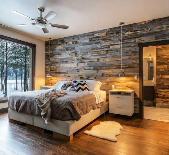Wooden Wall Panels For Bedroom
 30 Wood Accent Walls To Make Every Space Cozier DigsDigs