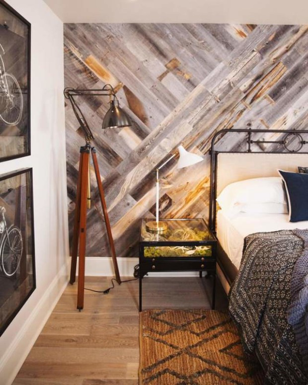 Wooden Wall Panels For Bedroom
 DIY Reclaimed Wood Wall Panels My Daily Magazine Art