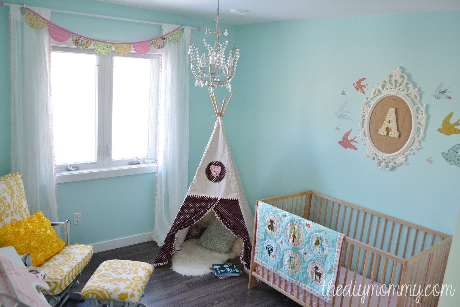 Woodland Baby Decor
 Little A’s Sunny Woodland Nursery – Our DIY House