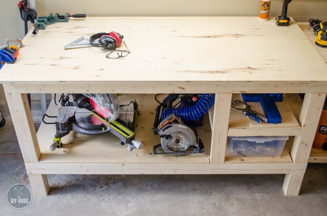 Work Bench Plans DIY
 Free Workbench Plans The DIY Hubs
