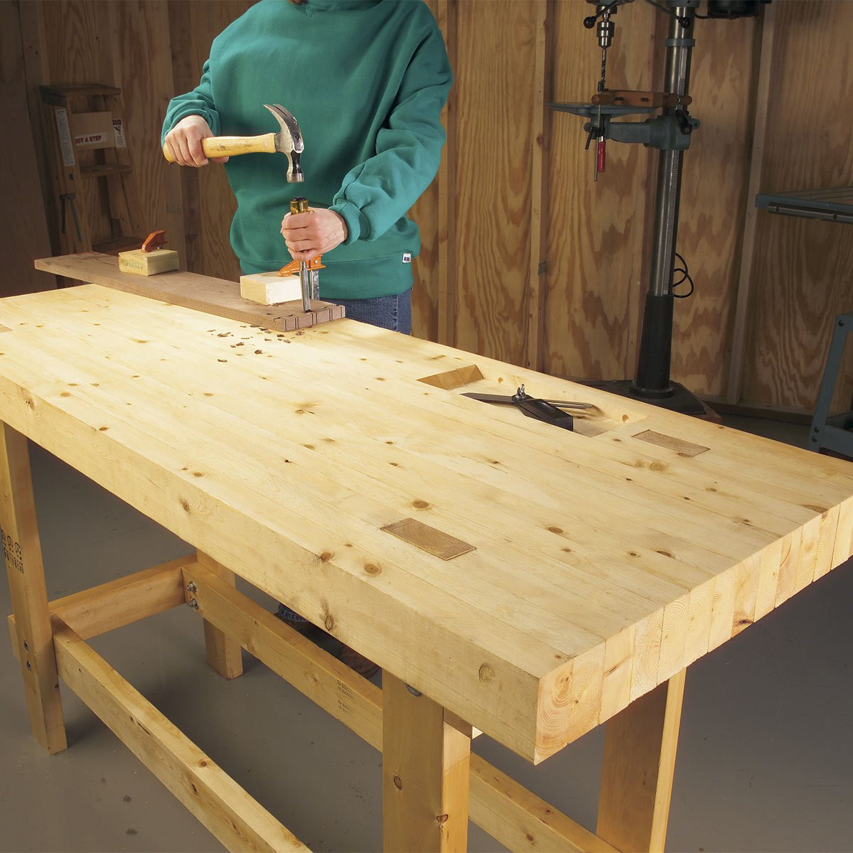 Work Bench Plans DIY
 12 Super Simple Workbenches You Can Build