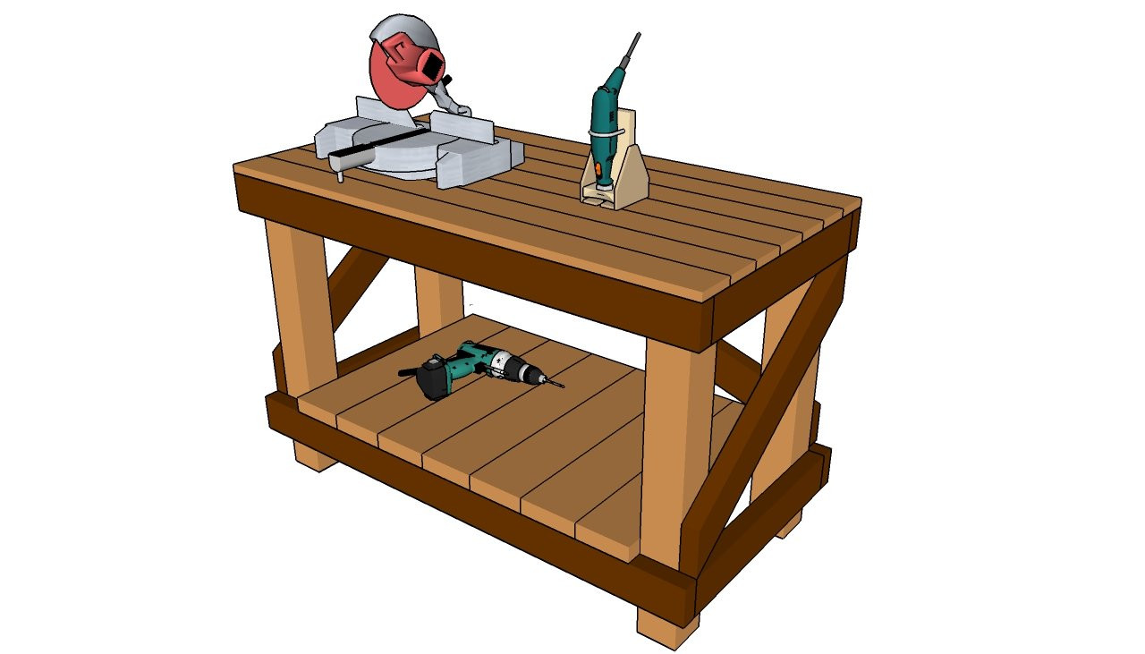 Work Bench Plans DIY
 Workbench plans free MyOutdoorPlans