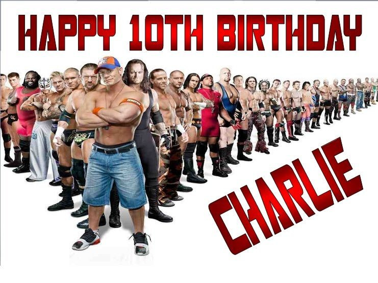 Wwe Birthday Cards
 WWE SMACKDOWN ROYAL RUMBLE WRESTLING A4 TRI FOLD BIRTHDAY