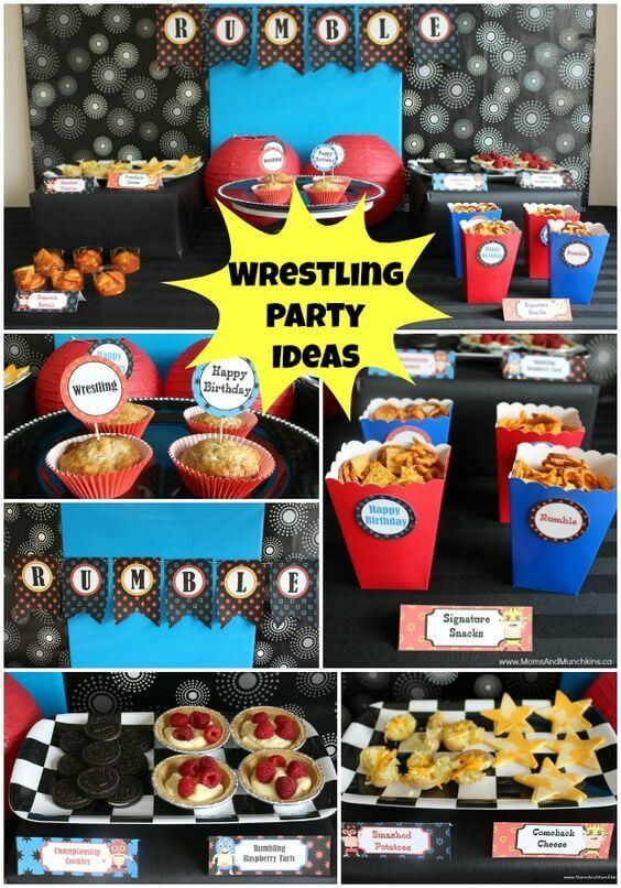 Wwe Birthday Party Ideas
 17 Wild WWE Birthday Party Ideas Spaceships and Laser Beams
