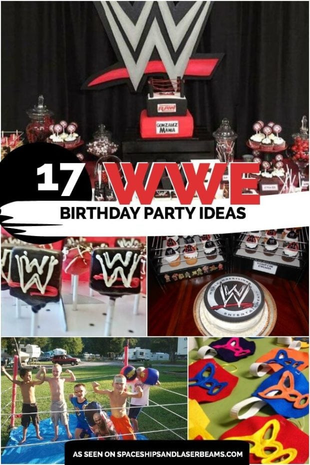 Wwe Birthday Party Ideas
 17 Wild WWE Birthday Party Ideas Spaceships and Laser Beams