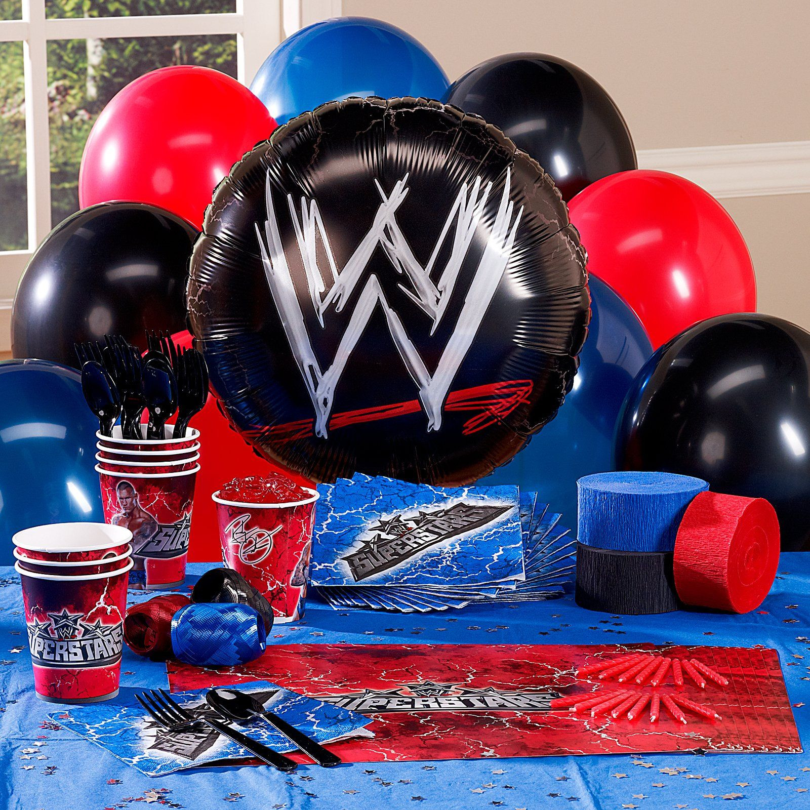 Wwe Birthday Party Ideas
 WWE Personalized Party Theme