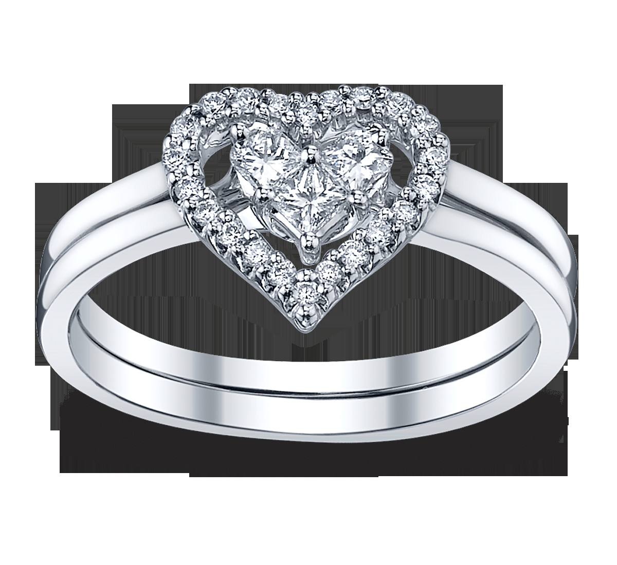 Www Wedding Rings
 4 Perfect Heart & Bow Diamond Engagement Rings for the