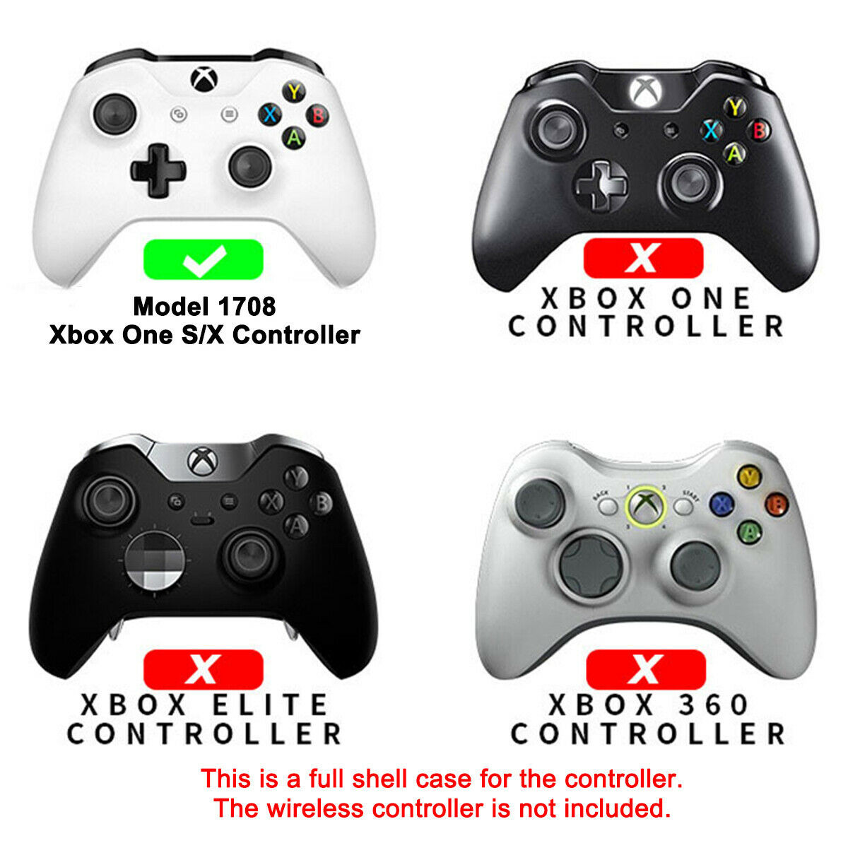Xbox One Controller Mod DIY
 Xbox e S X Controller Full Custom Replacement Shell Case