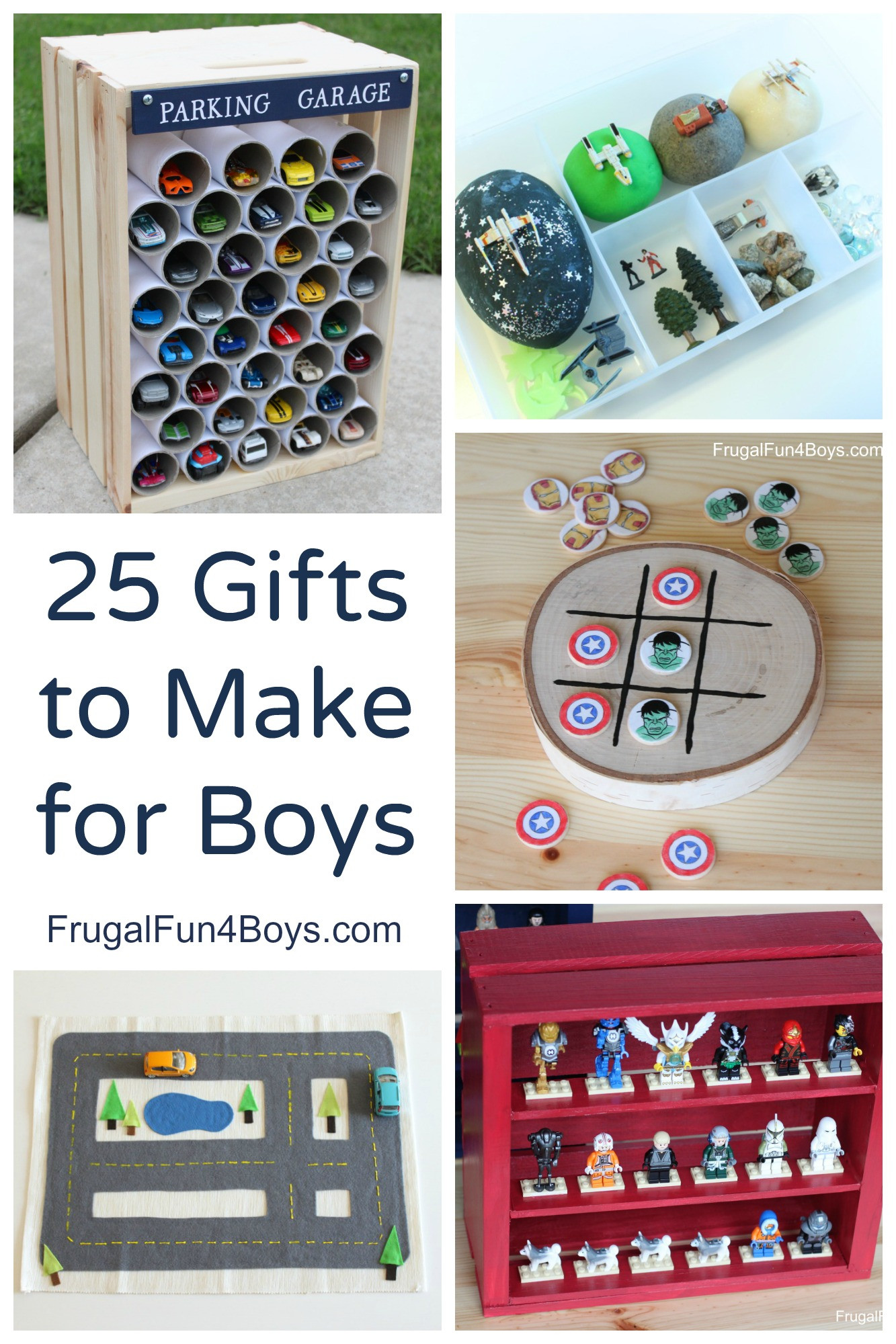 Xmas Gift Ideas For Boys
 25 More Homemade Gifts to Make for Boys Frugal Fun For