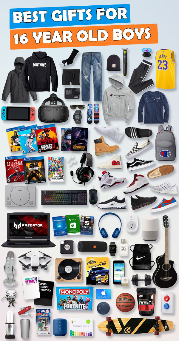 Xmas Gift Ideas For Boys
 Gifts for 16 Year Old Boys [Hundreds of Choices