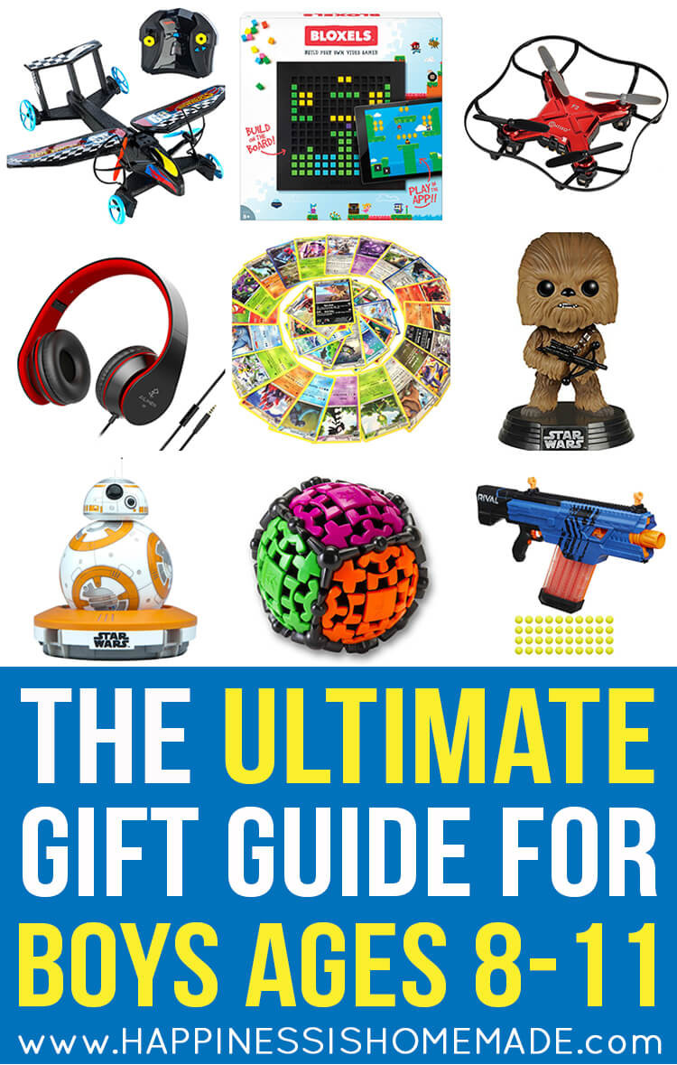 Xmas Gift Ideas For Boys
 The Best Gift Ideas for Boys Ages 8 11 Happiness is Homemade